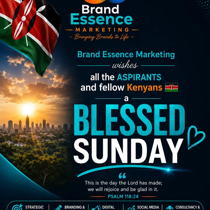 Branded Sunday greeting by Brand Essence Marketing