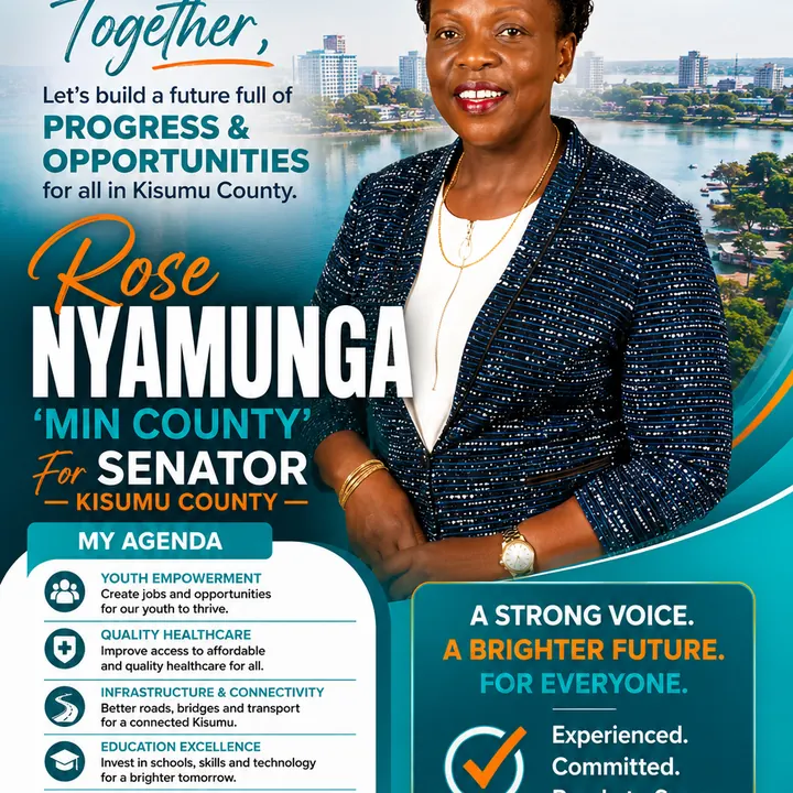 Senator campaign poster by Brand Essence Marketing